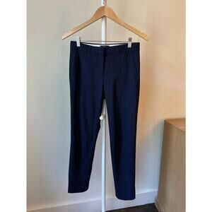 J.Crew Navy Wool Tailored Pants, Size 00